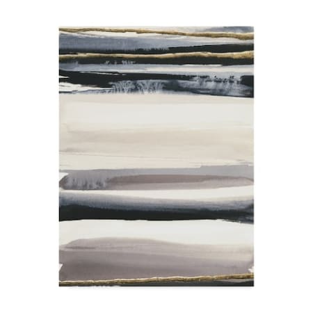 Chris Paschke 'Gilded Grey Iii Crop' Canvas Art,14x19